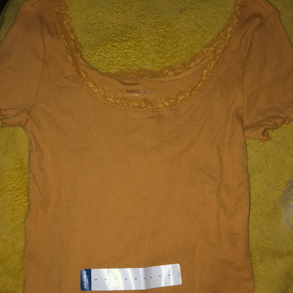 Mustard Yellow Crop Top
